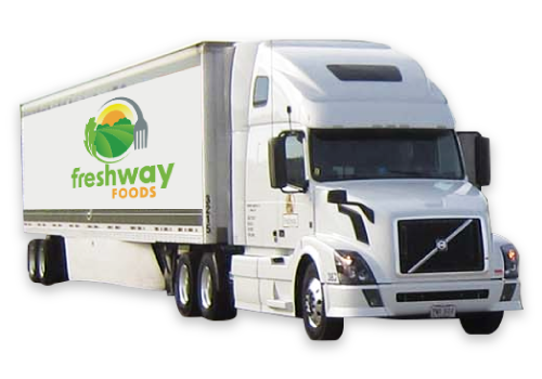 Freshway semi truck